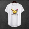 Unisex Oversize Şehir Baskili T-shirt